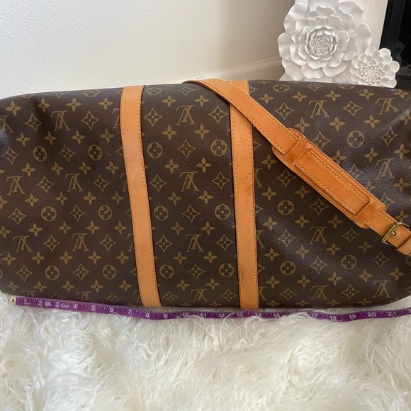 Authentic Louis Vuitton 55 Keepall Monogram Travel Duffle Bag - Picture 3 of 8